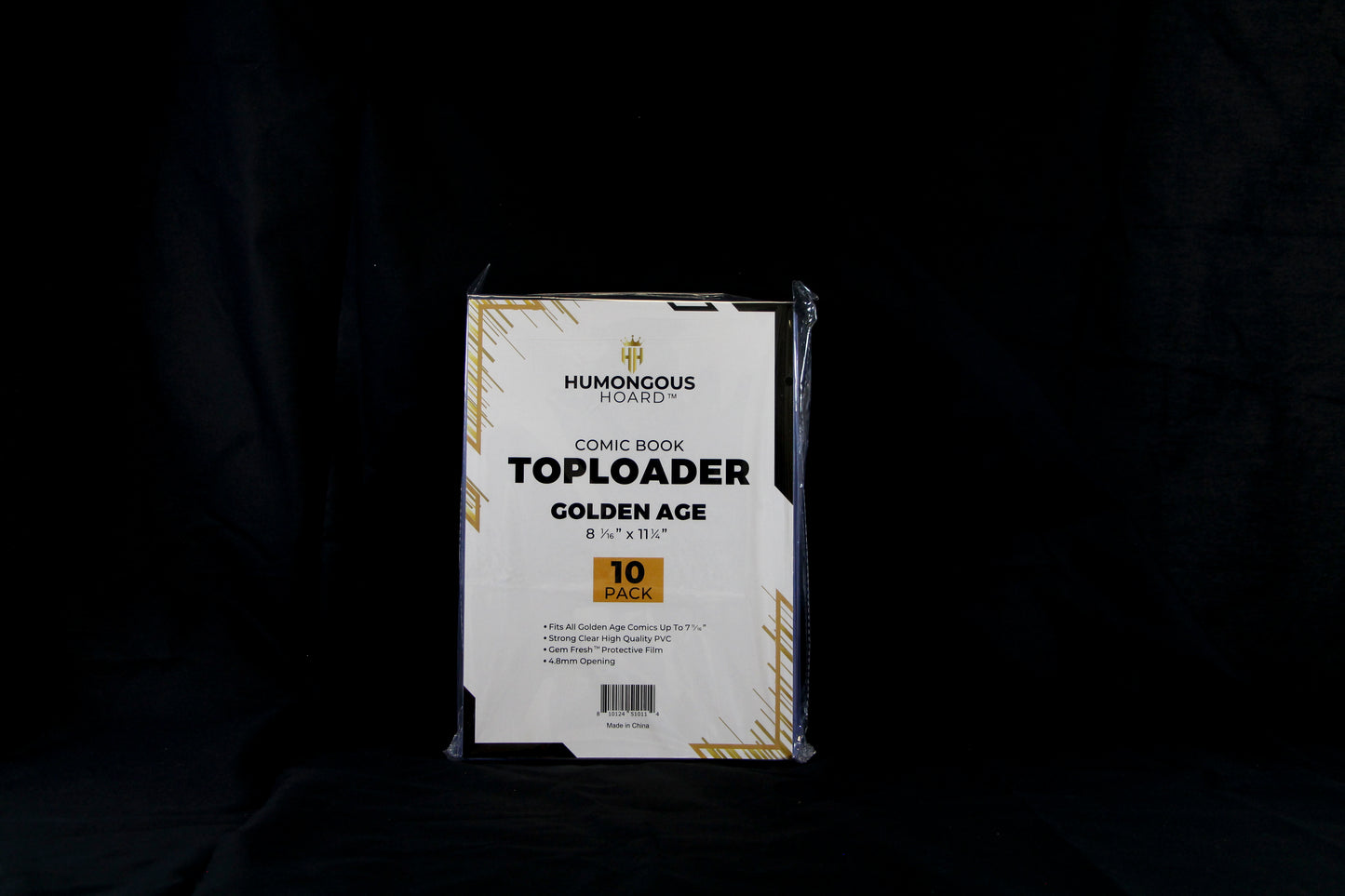 Golden Comic Book Top Loader w/Gem Fresh Protective Film