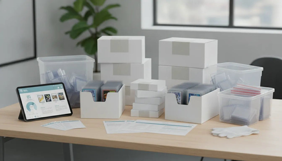 Bulk Card Storage Supplies for Grading Submissions: A Guide - Humongous Hoard