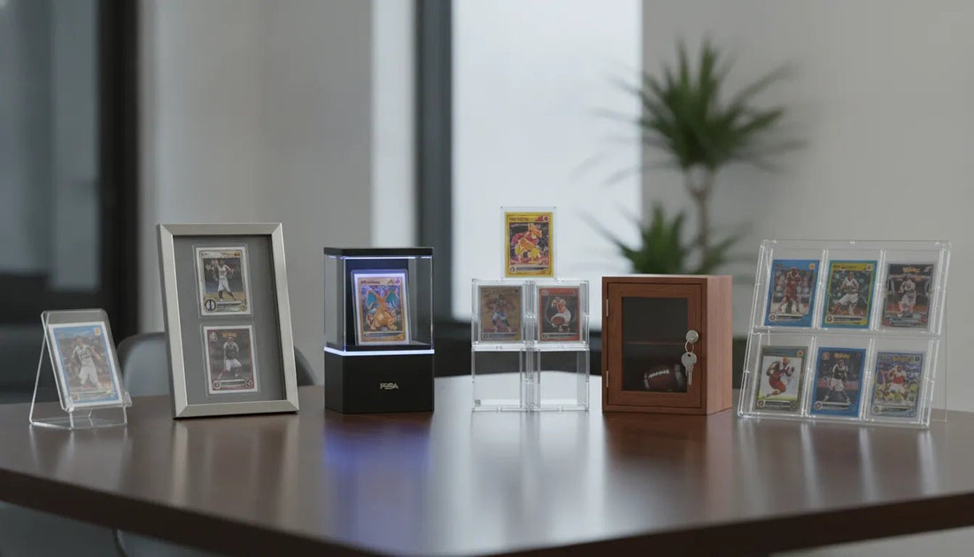 Graded Card Display Buying Guide: 6 Features to Compare - Humongous Hoard