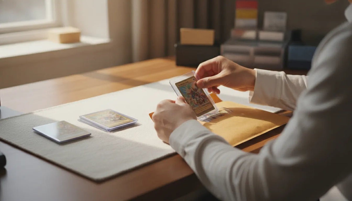 How to Package Cards for eBay Shipping: A Seller's Workflow - Humongous Hoard