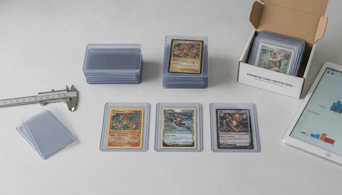 Trading Card Top Loaders: Sizes, Types, and Buying Tips - Humongous Hoard