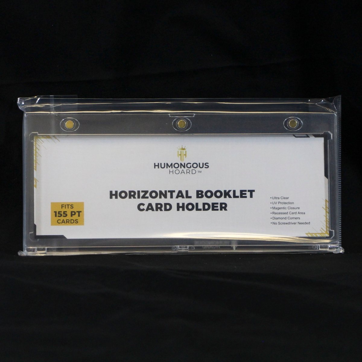 Magnetic Holders For Trading Cards (35 - 360pt) Horizontal 155 Point Single - Humongous Hoard