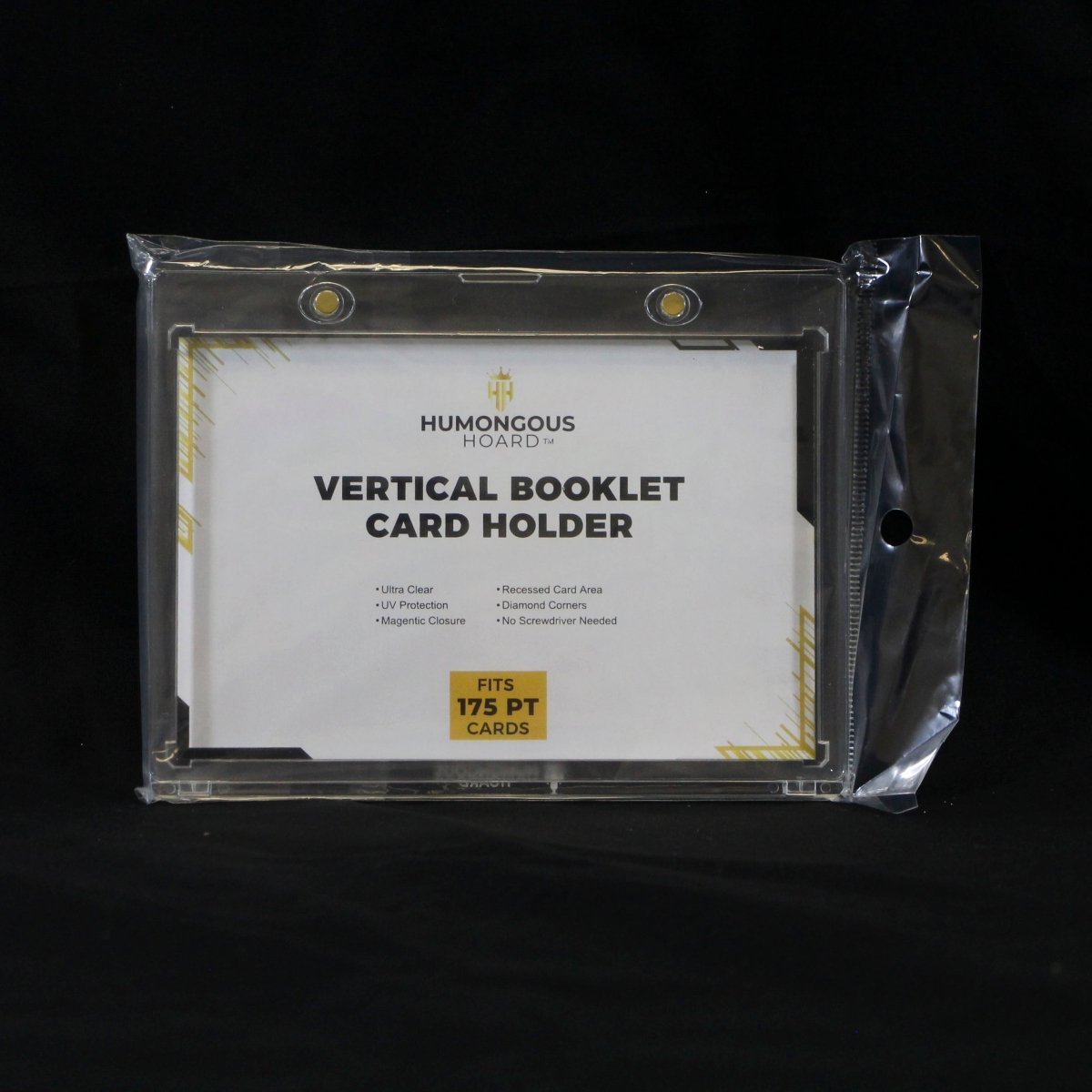Magnetic Holders For Trading Cards (35 - 360pt) Vertical 175 Point Single - Humongous Hoard