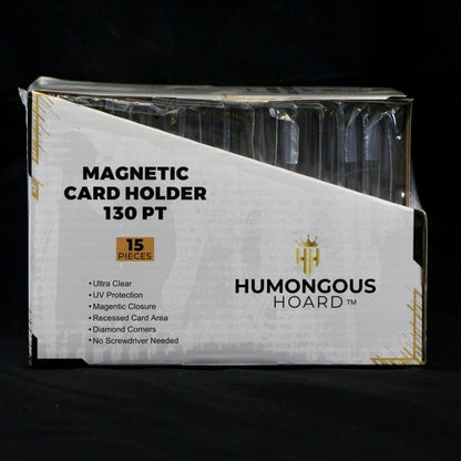 Magnetic Holders For Trading Cards (35pt - 360pt) 130 Point Case - Humongous Hoard