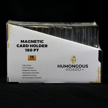 Magnetic Holders For Trading Cards (35pt - 360pt) 180 Point Case - Humongous Hoard