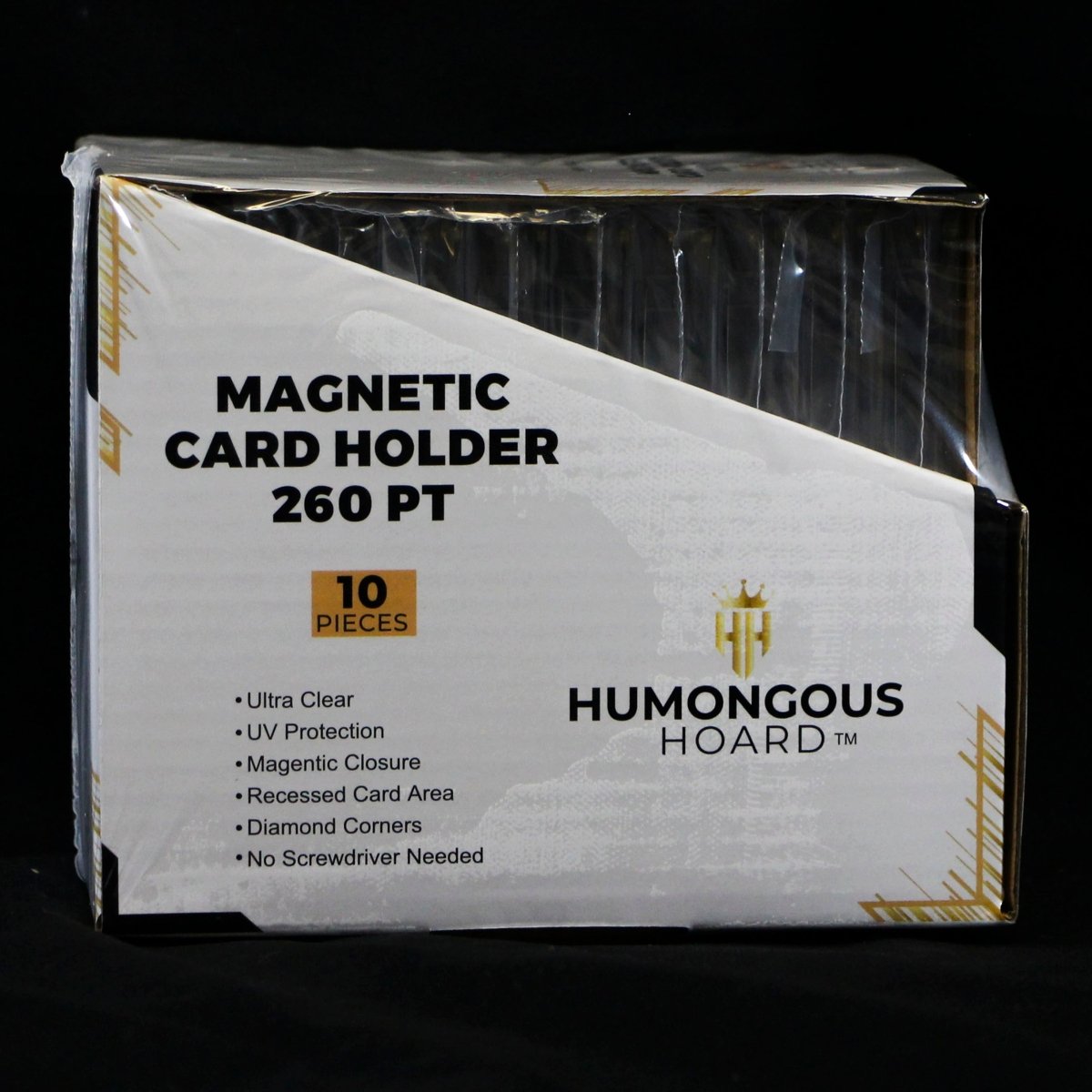 Magnetic Holders For Trading Cards (35pt - 360pt) 260 Point Case - Humongous Hoard