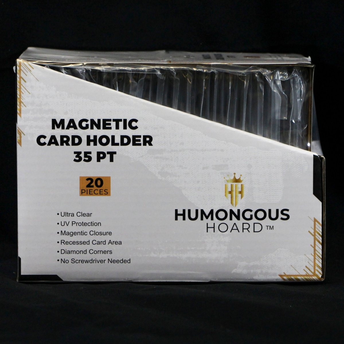 Magnetic Holders For Trading Cards (35pt - 360pt) 35 Point Case - Humongous Hoard