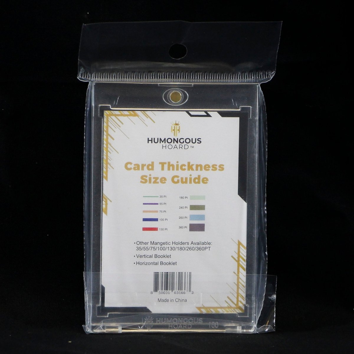 Magnetic Holders For Trading Cards (35pt - 360pt) 35 Point Single - Humongous Hoard