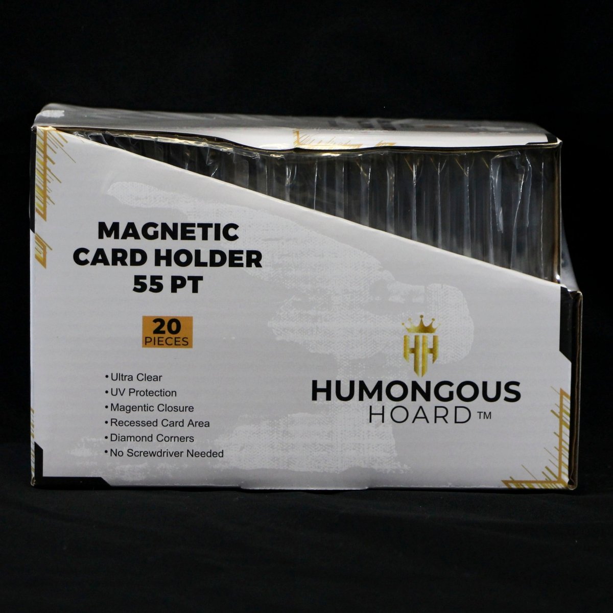 Magnetic Holders For Trading Cards (35pt - 360pt) 55 Point Case - Humongous Hoard