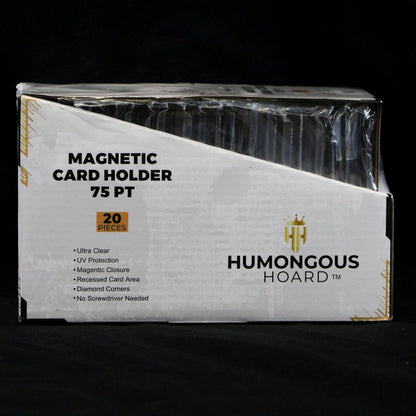 Magnetic Holders For Trading Cards (35pt - 360pt) 75 Point Case - Humongous Hoard