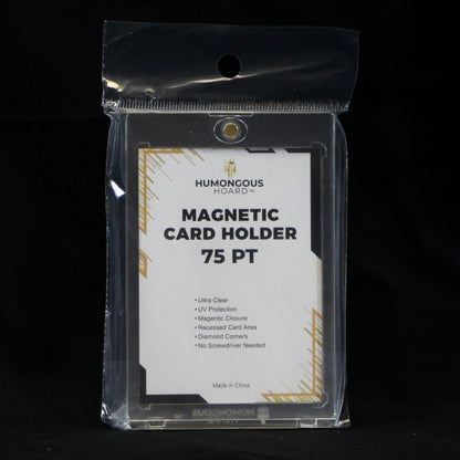 Magnetic Holders For Trading Cards (35pt - 360pt) 75 Point Single - Humongous Hoard