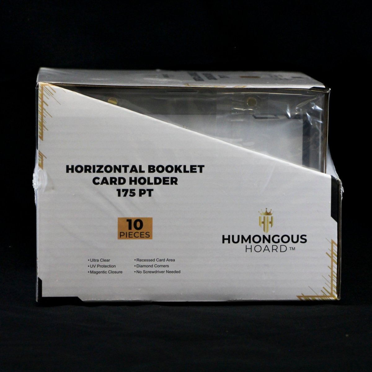 One-Touch Magnetic Holder For Booklet Cards – 175PT, UV Protection, Clear