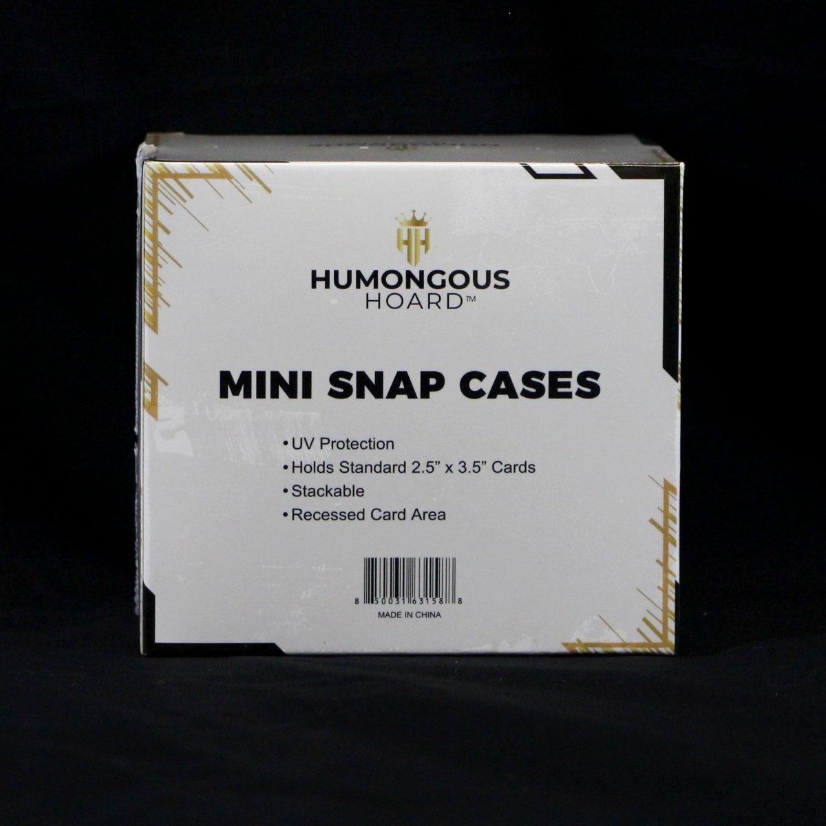 Mini Snap Card Holders (35pt) - Cases Case - 200 Holders (10 boxes) - Humongous Hoard