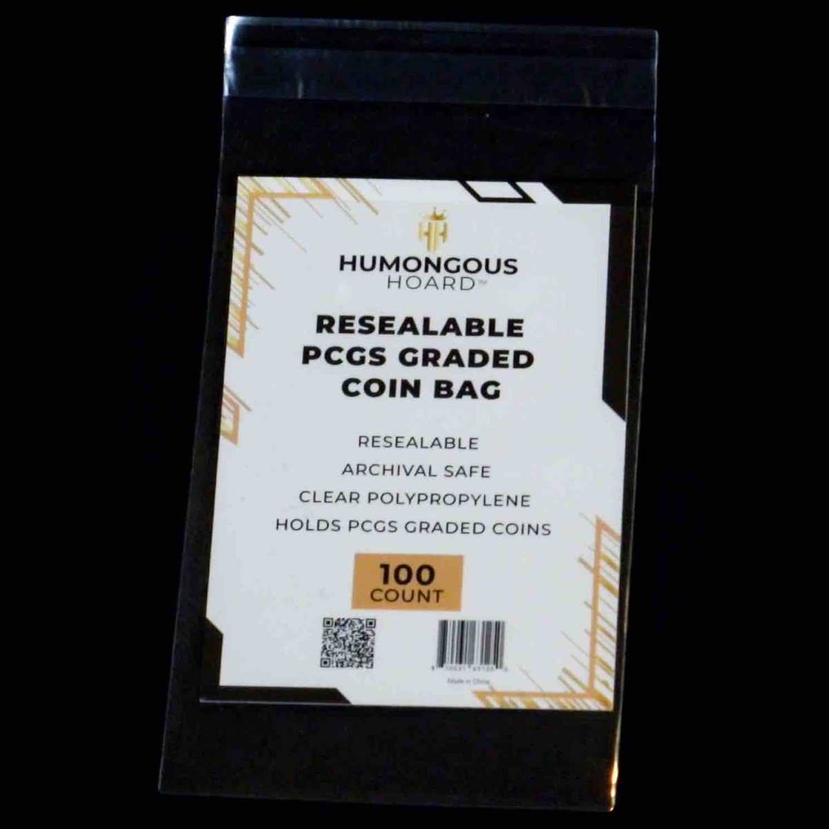 Resealable Bags PCGS Graded Coins Pack - Humongous Hoard