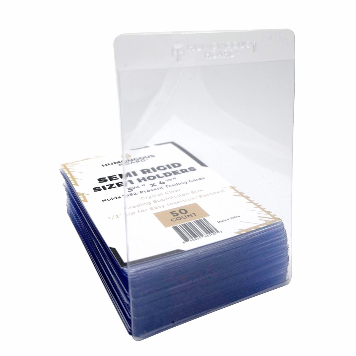 Semi Rigid Card Holders 1 Pack - Humongous Hoard
