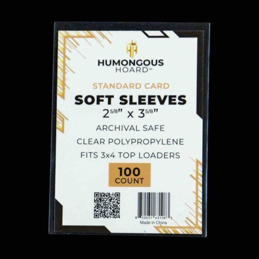 Soft Sleeves For Trading Cards Standard Pack - Humongous Hoard