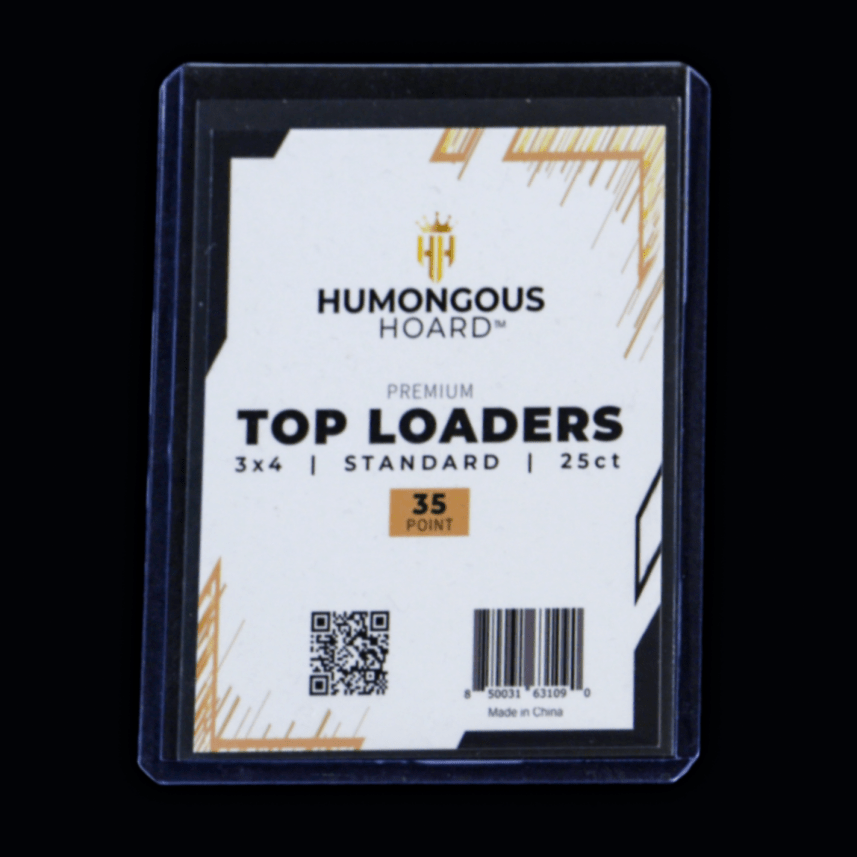 Basic Top Loaders 35 Point Thickness * 10 Case Special * 10 Cases (10000 Holders) - Humongous Hoard