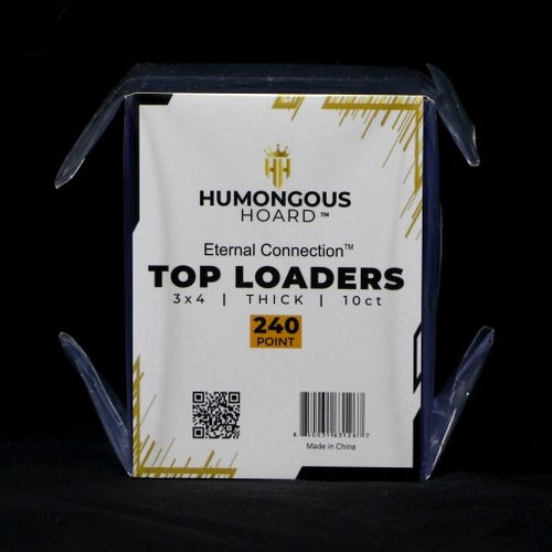 Eternal Connection Top Loaders 240 Point Thickness Pack (10 Holders) - Humongous Hoard