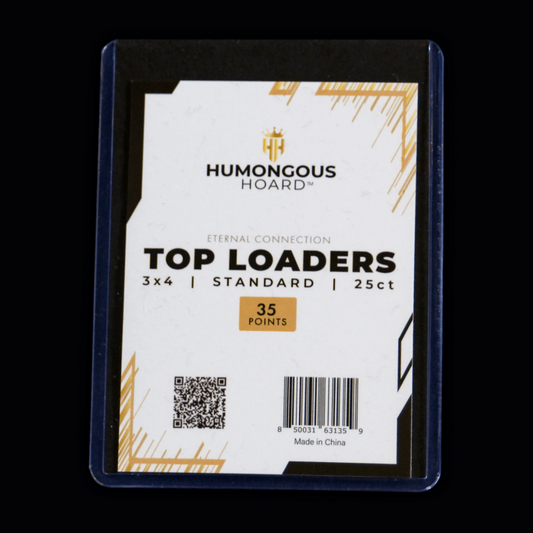 Eternal Connection Top Loaders 35 Point Thickness Pack (25 Holders) - Humongous Hoard