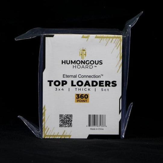 Eternal Connection Top Loaders 360 Point Thickness Pack (5 Holders) - Humongous Hoard