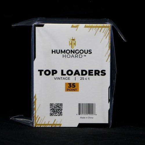 Vintage Top Loader Pack (25 Holders) - Humongous Hoard